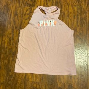 Pink twist back workout tank 💪🏼🏋️‍♀️💞